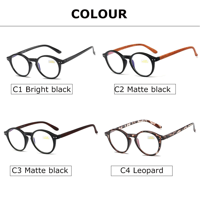 Anti Blue Light Reading Glasses Flexible Frame Eyewear
