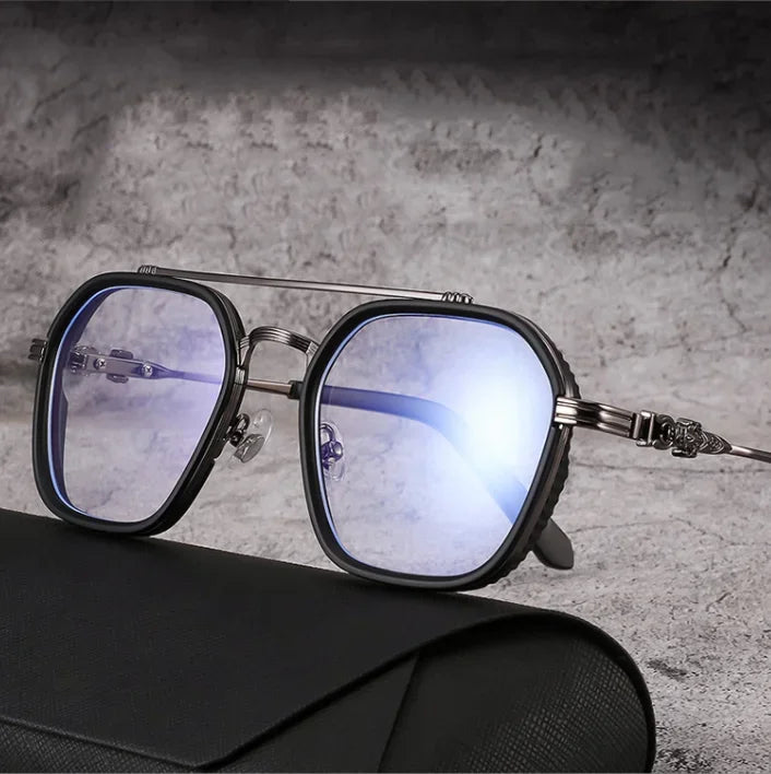 Blue Light Blocking Fashion High-end Glasses Square Frame