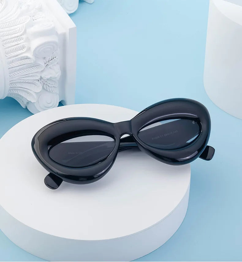Candy Color Anti-UV Value Fashion Thick Lips Funny Glasses