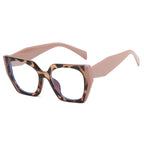 Fluorescent Cat Eye Glasses Anti Blue Light Color Blocking