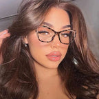 Cat Eye Optical Square Frame Anti Blue Light Glasses
