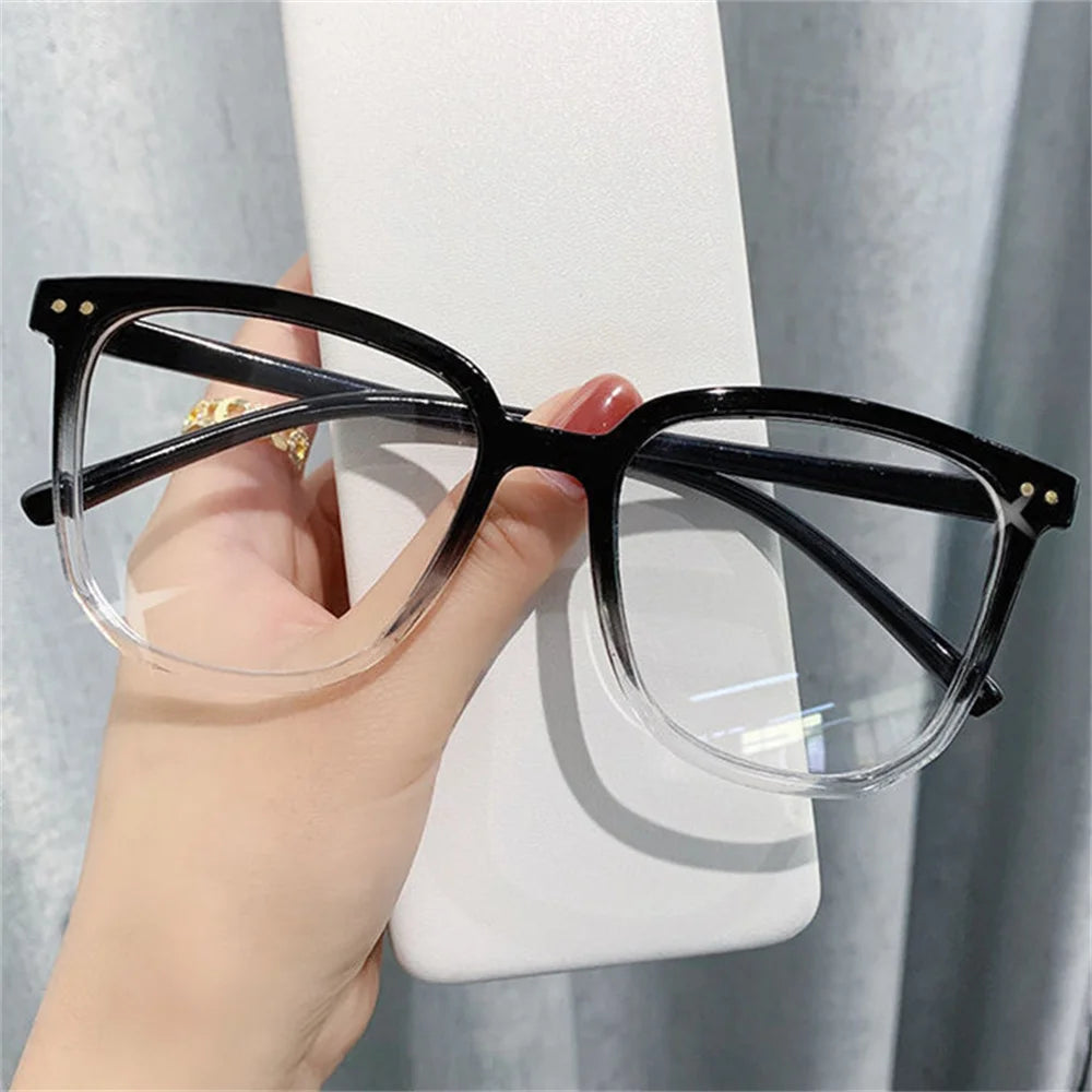 Large Frame Blue Light Filter Glasses Optical Spectacle