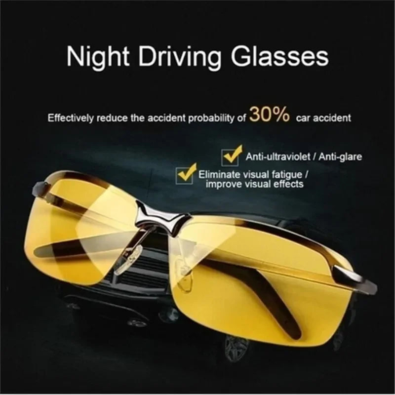 Anti-UV Night Vision Day Night Glasses Polarized