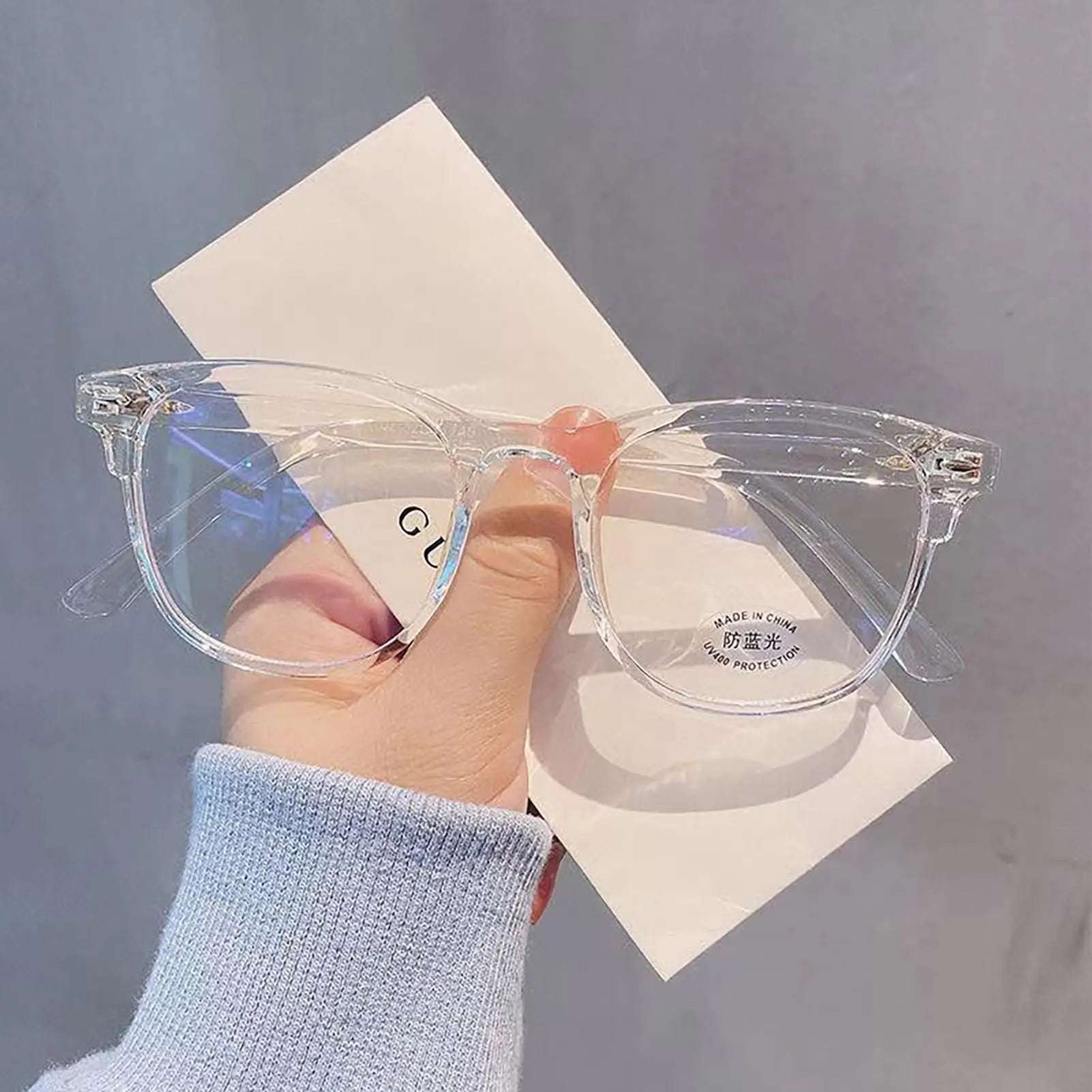 Anti Blue Light Simple Style High Clarity Eye Protection Eyewear