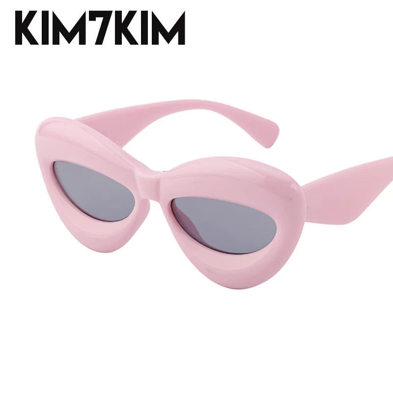 Inflatable Fashion Luxury Brand Cat Eye Sun Glasses