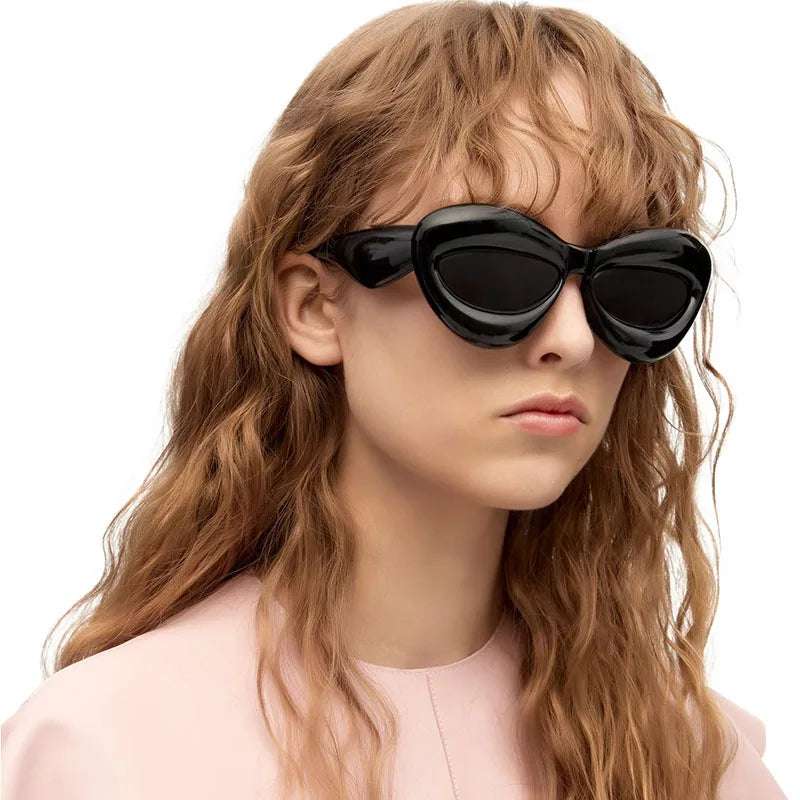 Candy Color Anti-UV Value Fashion Thick Lips Funny Glasses