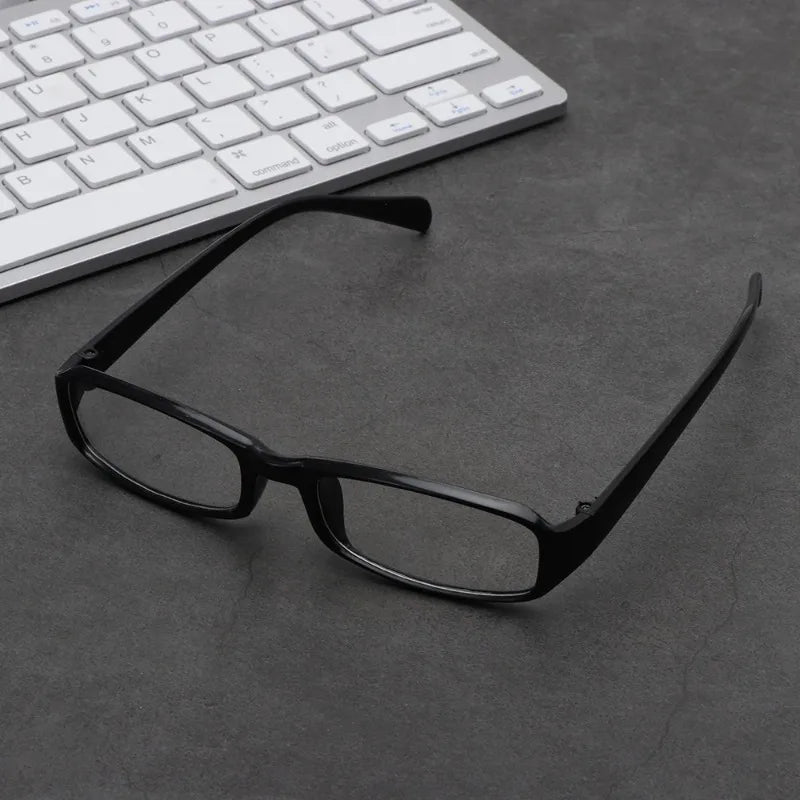 Ultra Light Square Frame Reading Magnifying Eyeglasses