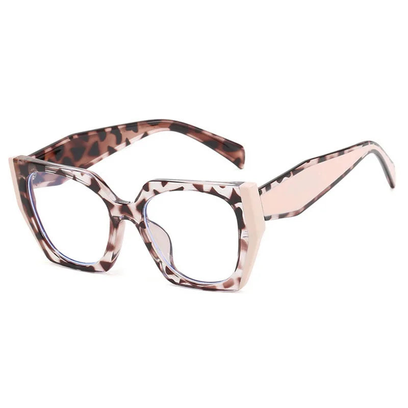 Fluorescent Cat Eye Glasses Anti Blue Light Color Blocking