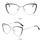 Oversized Optical Metal Frame Eye Protection Ultra Light Eyeglasses