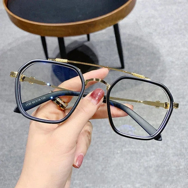 Blue Light Blocking Fashion High-end Glasses Square Frame