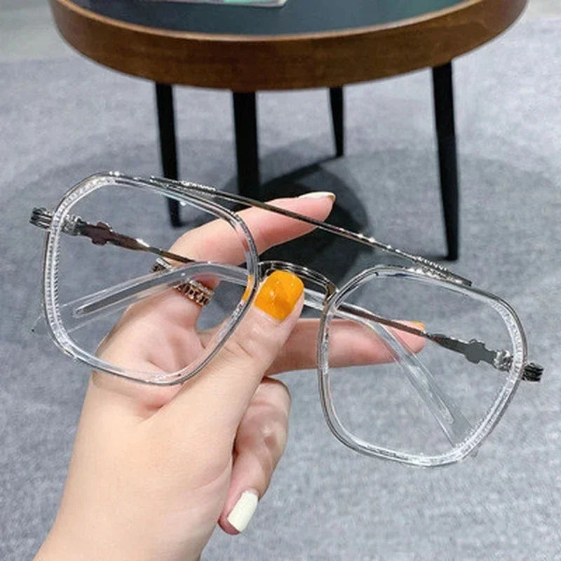 Blue Light Blocking Fashion High-end Glasses Square Frame