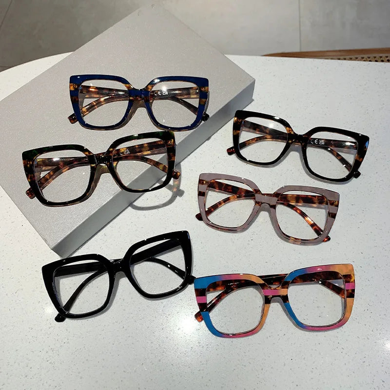 Vintage Anti Blue Light Optical Cat Eye Sexy Ladies Glasses