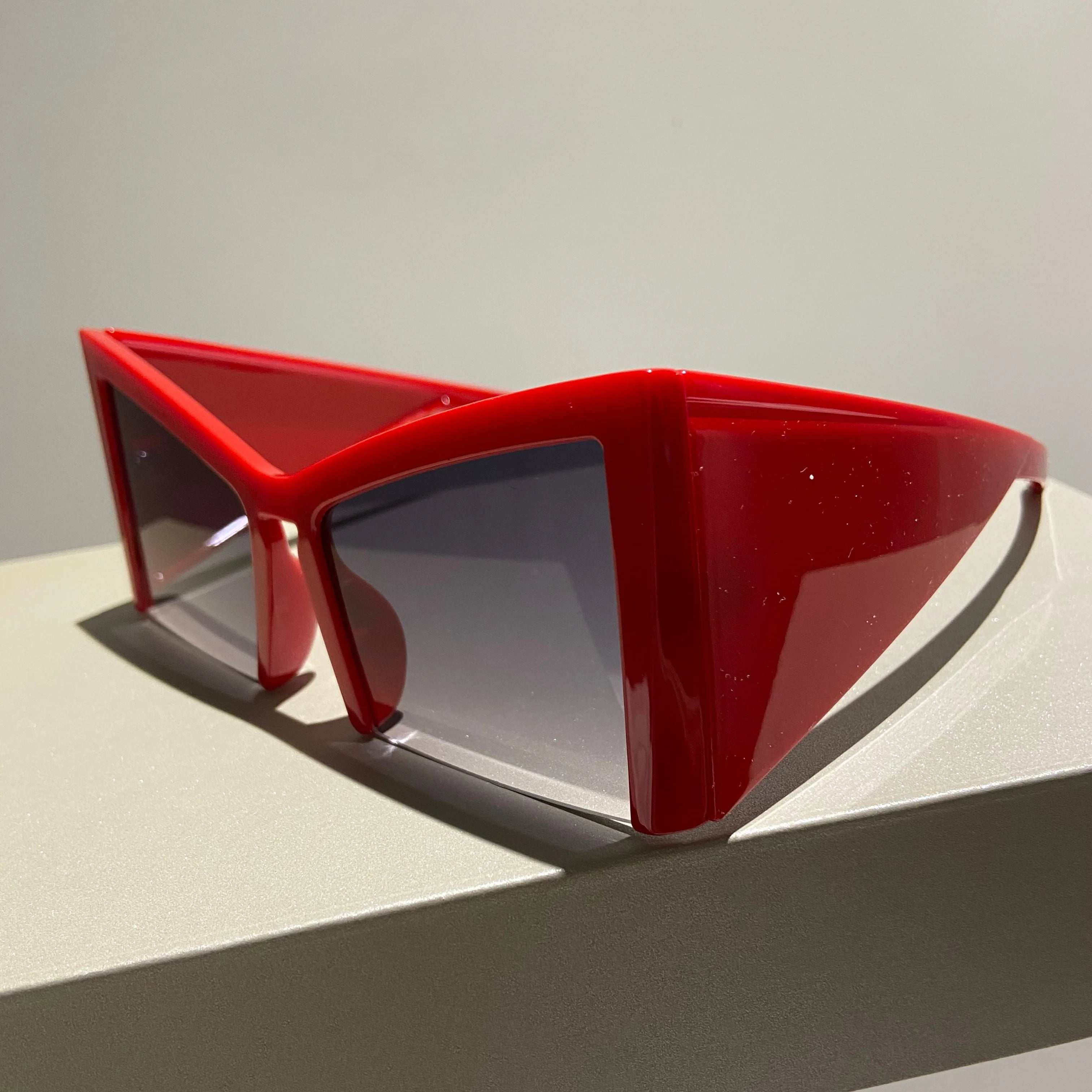 Unique Butterfly Designer Half Frames Elegant Big Shades